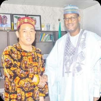 With Taraba State Deputy Governor Alhaji Aminu Alkali