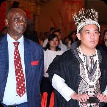 With Former Chinese Ambassador to Nigeria H.E. Cui Jianchun