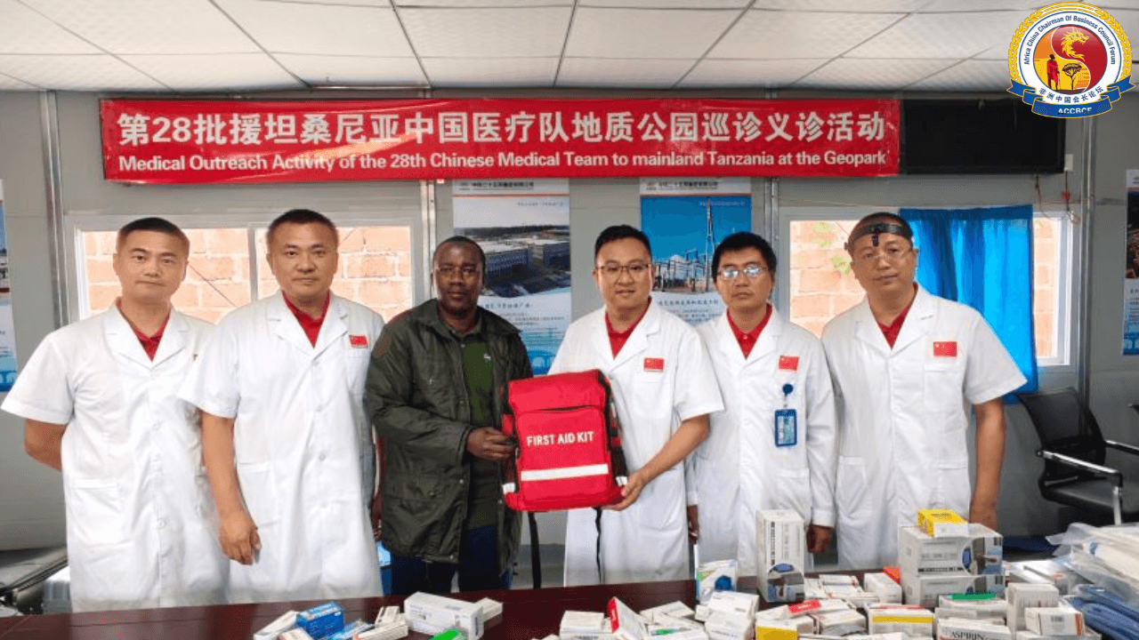 CHINESE MEDICAL TEAM PROVIDES FREE HEALTHCARE TO NGORONGORO CONSERVATION STAFF IN TANZANIA