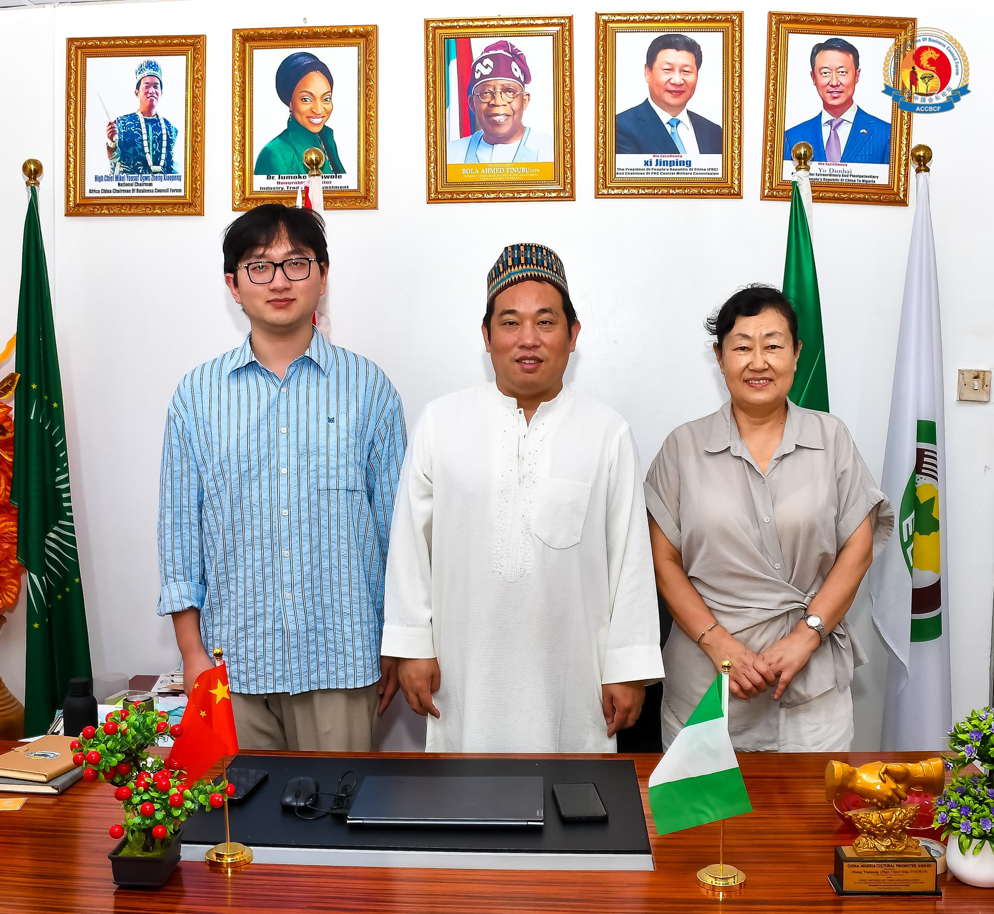 ACCBCF NATIONAL CHAIRMAN RECEIVES DELEGATION TO DEEPEN AFRICA-CHINA COOPERATION