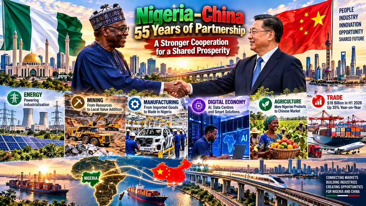 Nigeria-China Ties at 55 Shift Towards Industrial Investment, Local Production
